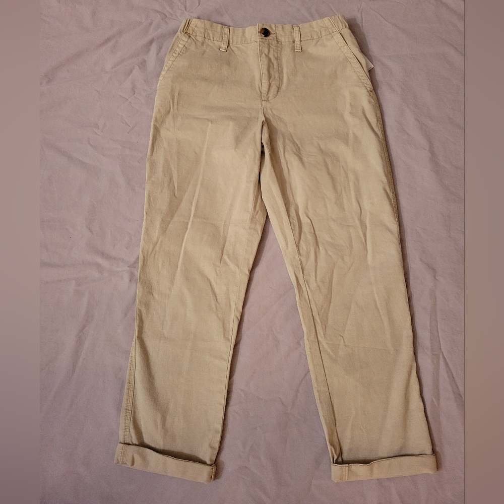 NWT Old Navy Cropped Chino Pants in Khaki Size Small